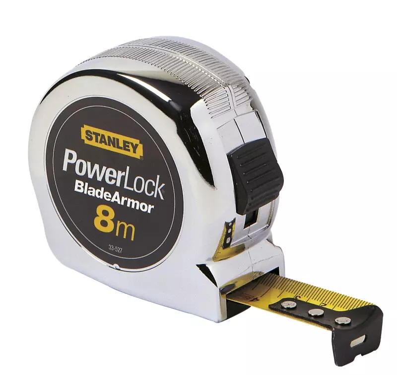 Mesure STANLEY Powerlock Blade Armor - 8m X 25 Mm - 0-33-527 3 Mesure STANLEY Powerlock Blade Armor - 8m X 25 Mm - 0-33-527