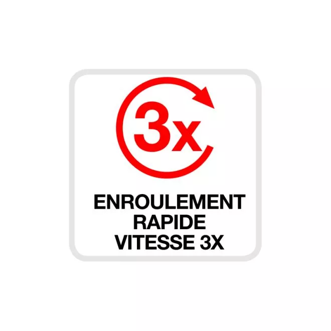 Mesure Longue Fibre Quick Return METRICA 100m X 13mm - 40027 4 Mesure Longue Fibre Quick Return METRICA 100m X 13mm - 40027 – Image 2