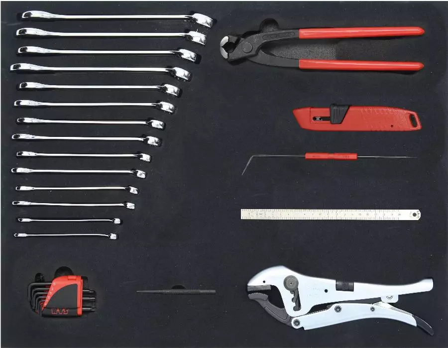 Servante 6 Tiroirs + 200 Outils De Maintenance Indus. SAM OUTILLAGE Modules Abs - 416-200SV 5 Servante 6 Tiroirs + 200 Outils De Maintenance Indus. SAM OUTILLAGE Modules Abs - 416-200SV – Image 3