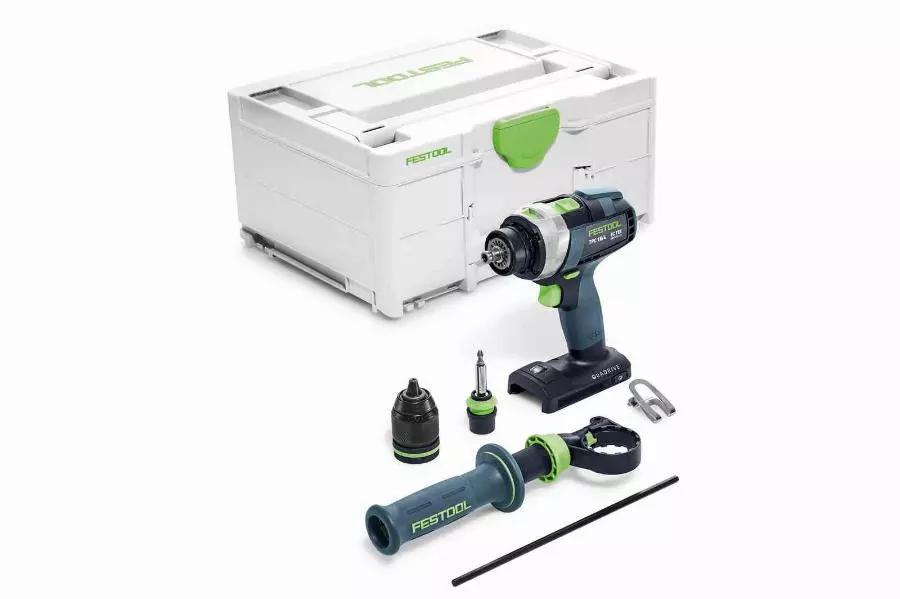 Perceuse-visseuse à Percussion Sans Fil TPC 18/4 I-Basic Quadrive FESTOOL - 575604 3 Perceuse-visseuse à Percussion Sans Fil TPC 18/4 I-Basic Quadrive FESTOOL - 575604