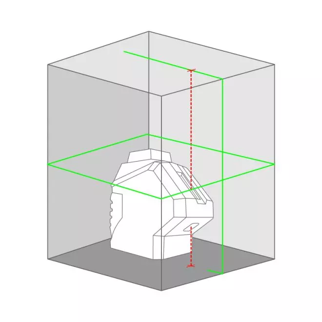 Laserbox 360 METRICA + 1V + 2 Points Vert - 61375 5 Laserbox 360 METRICA + 1V + 2 Points Vert - 61375 – Image 3