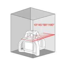 Niveau Laser Bravo Rotativo METRICA Rouge - 61385 9 Niveau Laser Bravo Rotativo METRICA Rouge - 61385 -Maxouti Magasin 61385 4