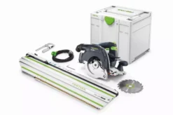 Scie Circulaire Portative FESTOOL HK 55 EB-Plus + Rail De Guidage FSK 420 Et Lame De Scie Ø 160 Mm - 576131