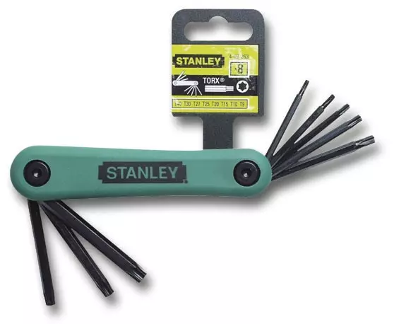 Clé Mâle Torx STANLEY Gamme Pro - Jeu De 8 Pièces - 4-69-263 3 Clé Mâle Torx STANLEY Gamme Pro - Jeu De 8 Pièces - 4-69-263