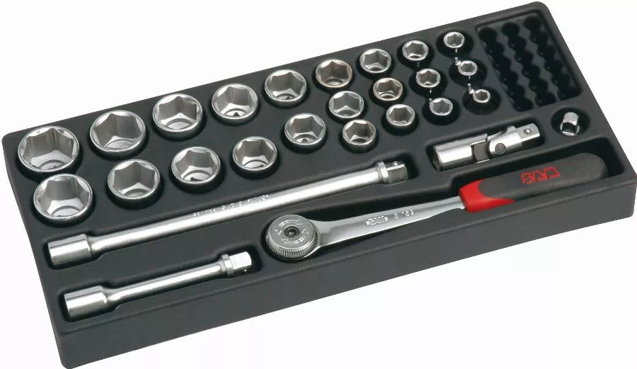 Module De 27 Douilles Et Accessoires 1/2" SAM OUTILLAGE - 75-SH1M 3 Module De 27 Douilles Et Accessoires 1/2" SAM OUTILLAGE - 75-SH1M