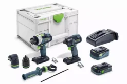 Set De Vissage Sans Fil FESTOOL - TID 18 5,0/4,0-Set TPC 18/4 - 577654