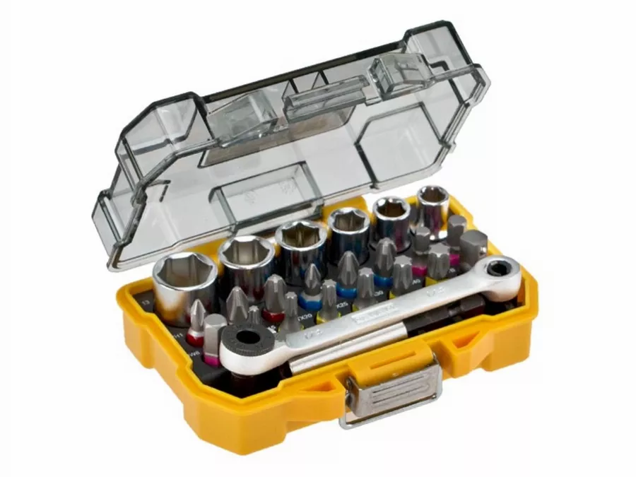 Coffret Douilles Et Embouts De Vissage DEWALT 24 Pièces - DT71516 3 Coffret Douilles Et Embouts De Vissage DEWALT 24 Pièces - DT71516
