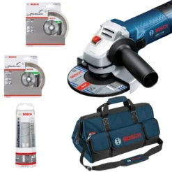 Kit Spécial Carrelleur BOSCH - Meuleuse GWS 7-125 + 2 Disques Diamant + 1 Sac De Transport - 06159975H2 20 Kit Spécial Carrelleur BOSCH - Meuleuse GWS 7-125 + 2 Disques Diamant + 1 Sac De Transport - 06159975H2 -Maxouti Magasin AEA11006 0