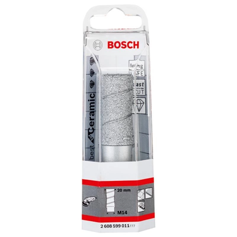 Kit Spécial Carrelleur BOSCH - Meuleuse GWS 7-125 + 2 Disques Diamant + 1 Sac De Transport - 06159975H2 4 Kit Spécial Carrelleur BOSCH - Meuleuse GWS 7-125 + 2 Disques Diamant + 1 Sac De Transport - 06159975H2 – Image 2