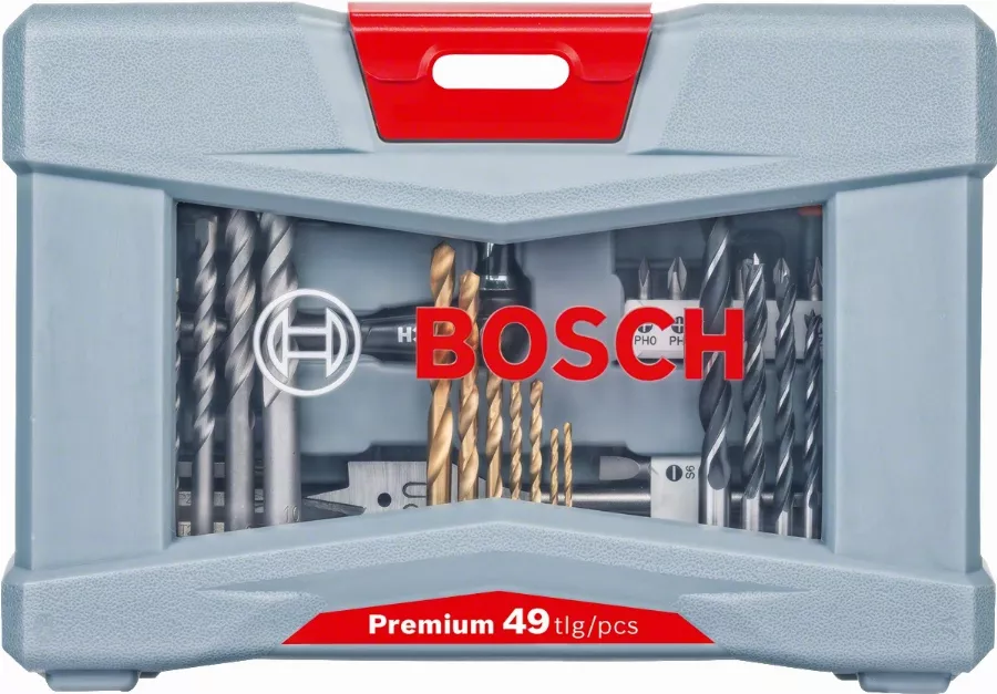 Coffret De Forets Et Embouts De Vissage Premium X-Line BOSCH 49 Pièces - 2608P00233 4 Coffret De Forets Et Embouts De Vissage Premium X-Line BOSCH 49 Pièces - 2608P00233 – Image 2
