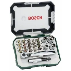 Set D’embouts De Vissage + Cliquet BOSCH 26 Pièces - 2607017322 -Maxouti Magasin AEA90129 3