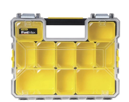 Organiseur étanche STANLEY Fatmax - 44.6 X 11.6 X 35.7 Cm - Compartiments Amovibles - 1-97-518 3 Organiseur étanche STANLEY Fatmax - 44.6 X 11.6 X 35.7 Cm - Compartiments Amovibles - 1-97-518