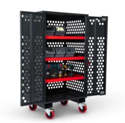 Armoire Mobile Grillagée Fittings Cabinet ARMORGARD 1000x750x1880 Mm - FC6