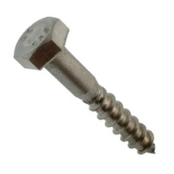 Vis à Bois ACTON Tête Hexa - Inox A2 - DIN 57 - 62304