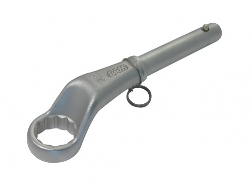 Clés Polygonales Contre-coudées SAM Gros Effort - 12 Pans - Avec Clip Antichute - 109-...-FME 3 Clés Polygonales Contre-coudées SAM Gros Effort - 12 Pans - Avec Clip Antichute - 109-...-FME