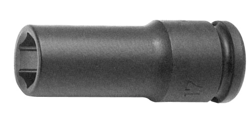 Douille à Chocs SAM 6 Pans 1/2" - Longues Extra-minces - 19141-...M 4 Douille à Chocs SAM 6 Pans 1/2" - Longues Extra-minces - 19141-...M – Image 2