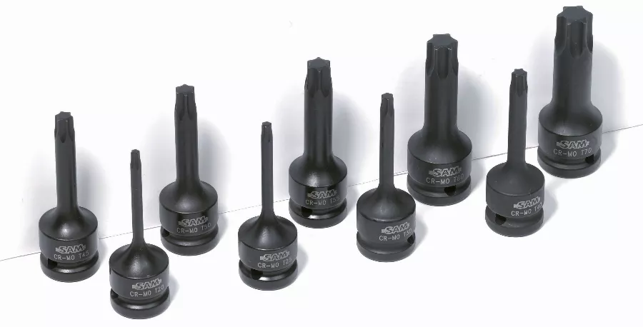 Douille Tournevis Longue à Chocs 1/2" SAM Torx - NST-... 3 Douille Tournevis Longue à Chocs 1/2" SAM Torx - NST-...