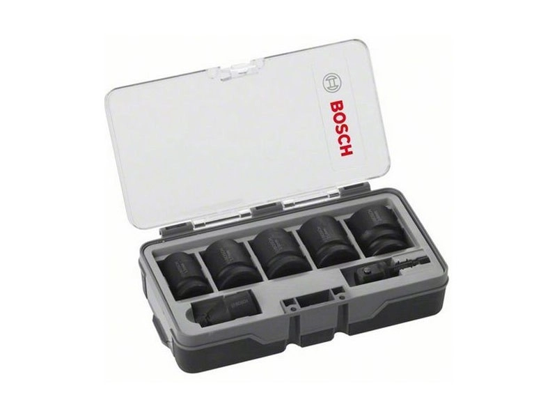 Set De 5 Douilles BOSCH Impact Control + 2 Adaptateurs - 2608551029 3 Set De 5 Douilles BOSCH Impact Control + 2 Adaptateurs - 2608551029