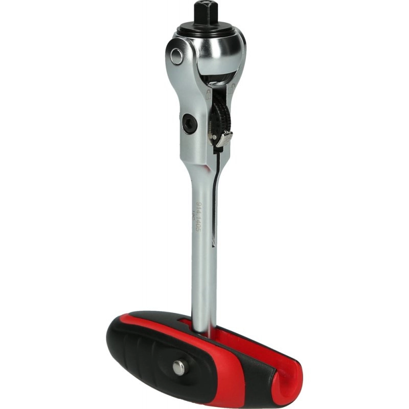 Cliquet Modifix 1/4'' à Tête Pivotante 72 Dents Et Poignée En T KSTOOLS - 914.1405-E 3 Cliquet Modifix 1/4'' à Tête Pivotante 72 Dents Et Poignée En T KSTOOLS - 914.1405-E