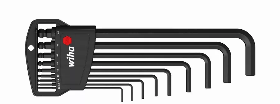 Jeu De 9 Clés Mâles Tête Sphérique Classic WIHA En étui - 03992 3 Jeu De 9 Clés Mâles Tête Sphérique Classic WIHA En étui - 03992