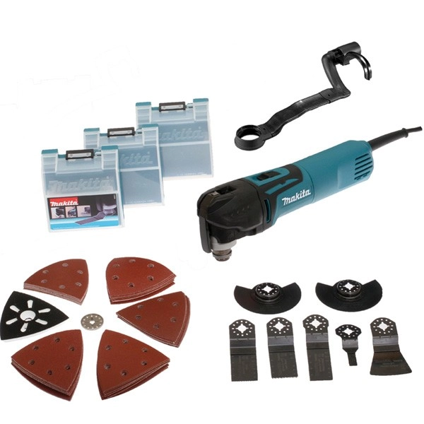 Découpeur Ponceur Multifonctions MAKITA 320W + Accessoires En Coffret MAK-PAC - TM3010CX3J 3 Découpeur Ponceur Multifonctions MAKITA 320W + Accessoires En Coffret MAK-PAC - TM3010CX3J
