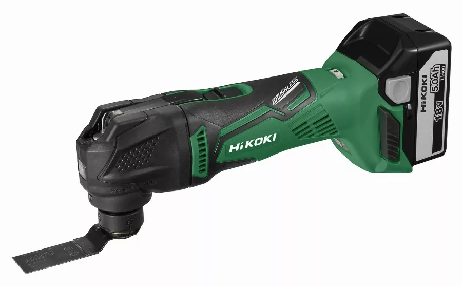 Outil Multifonction HIKOKI 18V - Avec 2 Batteries 18V 5.0Ah + Chargeur, Coffret, 3 Lames De Scie, 5 Feuilles Abrasives - CV18DBLWPZ 3 Outil Multifonction HIKOKI 18V - Avec 2 Batteries 18V 5.0Ah + Chargeur, Coffret, 3 Lames De Scie, 5 Feuilles Abrasives - CV18DBLWPZ