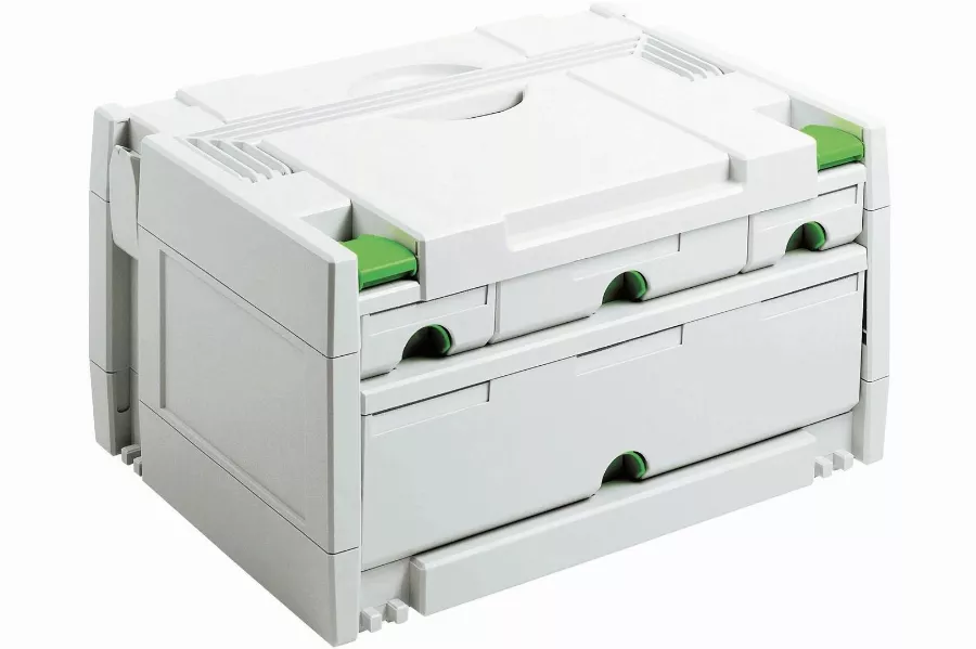 Systainer SYS 3-SORT/4 FESTOOL - 4 Tiroirs - 491522 3 Systainer SYS 3-SORT/4 FESTOOL - 4 Tiroirs - 491522