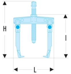 Extracteur Intérieur / Extérieur Capacité 140 Mm FACOM - U.306-140PB