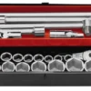 Coffret Douille 3/4" 6 Pans Métriques FACOM - K.441.A 2 Coffret Douille 3/4" 6 Pans Métriques FACOM - K.441.A -Maxouti Magasin FAC31066 1