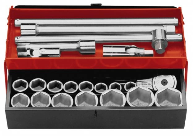 Coffret Douille 3/4" 6 Pans Métriques FACOM - K.441.A 3 Coffret Douille 3/4" 6 Pans Métriques FACOM - K.441.A