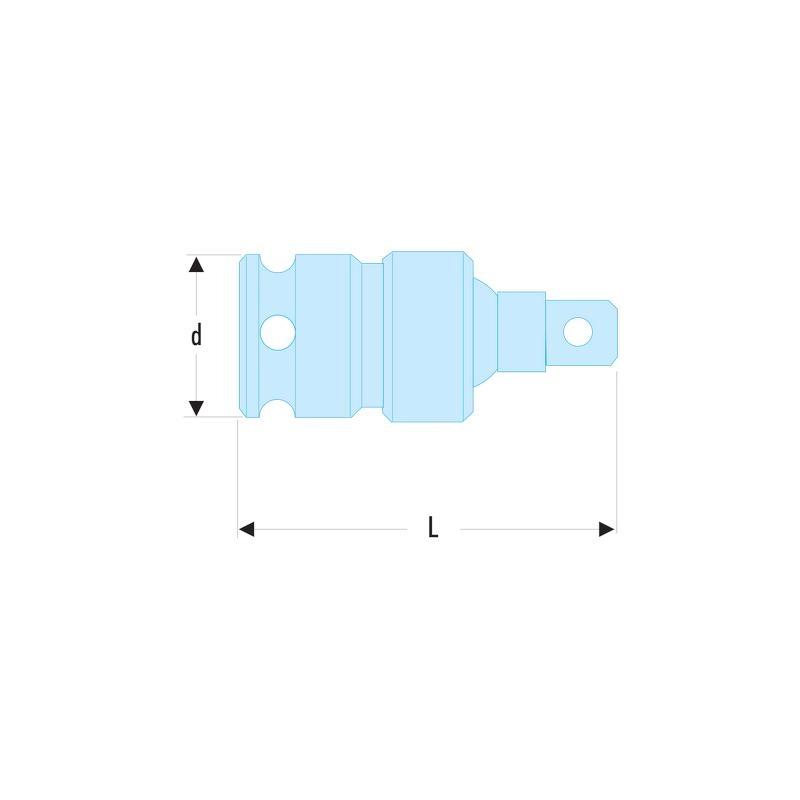 Cardan Impact 1/2" FACOM Ø28 Mm - NS.240A 3 Cardan Impact 1/2" FACOM Ø28 Mm - NS.240A