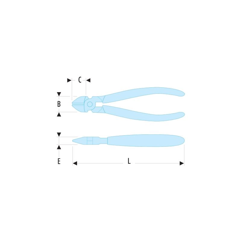 Pince Coupante Semi-rase FACOM 110 Mm - 435 3 Pince Coupante Semi-rase FACOM 110 Mm - 435