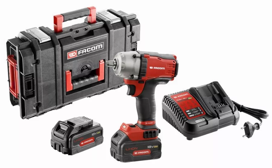 Clé à Chocs Compacte Brushless 18V + 2 Batteries 5Ah FACOM - FCF894P2-QW 3 Clé à Chocs Compacte Brushless 18V + 2 Batteries 5Ah FACOM - FCF894P2-QW