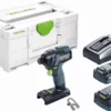 Visseuse à Chocs Sans Fil TID 18-Basic FESTOOL - 2 Batterie, Chargeur - En Systainer3 - 576482 -Maxouti Magasin FEST2495 3