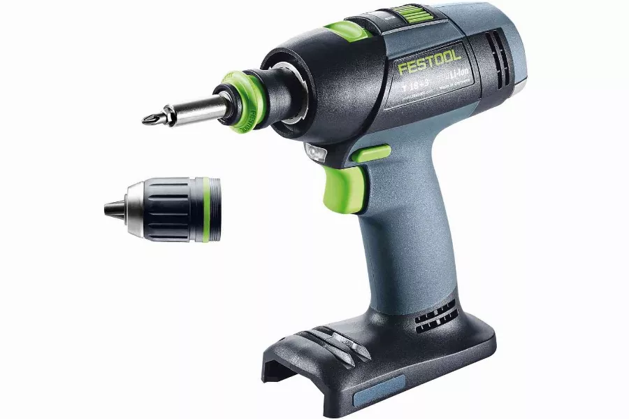 Perceuse Visseuse Sans Fil T 18+3-Basic FESTOOL - Sans Batterie Ni Chargeur - 576448 5 Perceuse Visseuse Sans Fil T 18+3-Basic FESTOOL - Sans Batterie Ni Chargeur - 576448 â Image 3