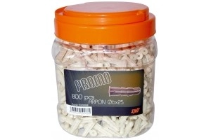Bidon 800 Chevilles Arpon SPIT - Ø6 X 25 Mm - 055722 4 Bidon 800 Chevilles Arpon SPIT - Ø6 X 25 Mm - 055722 – Image 2
