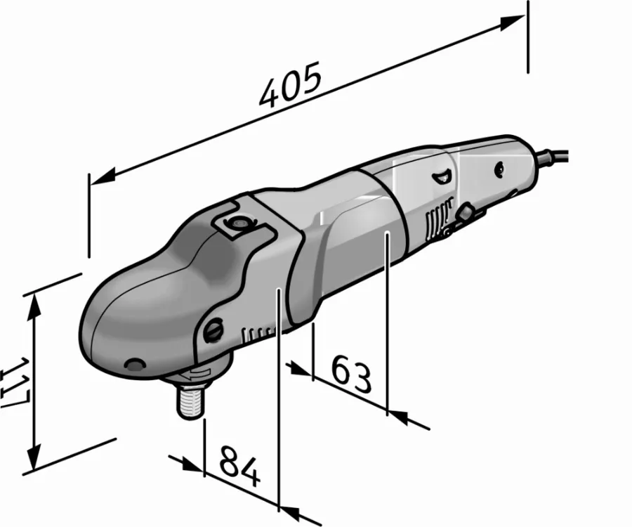 Polisseuse PE 14-2 150 FLEX 1400 W - 373680 6 Polisseuse PE 14-2 150 FLEX 1400 W - 373680 – Image 4