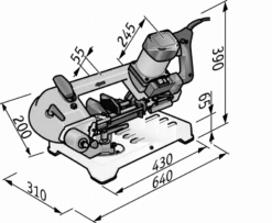 Scie à Ruban 850W SBG 4910 FLEX - 390518 23 Scie à Ruban 850W SBG 4910 FLEX - 390518 -Maxouti Magasin FLE00031 14