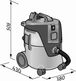 Aspirateur 20L Classe L VC 21 L MC FLEX - 405418 25 Aspirateur 20L Classe L VC 21 L MC FLEX - 405418 -Maxouti Magasin FLE00036 12