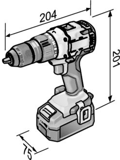 Visseuse / Perceuse à 2 Vitesses 18V DD 2G 18.0-EC FLEX - Accessoires + L-Boxx - Sans Batterie Ni Chargeur - 447.498 -Maxouti Magasin FLE00093 3