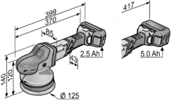 Polisseuse Excentrique 18V XCE 8 125 18.0-EC FLEX - Sans Batterie Ni Chargeur - En L-Boxx - 459070 7 Polisseuse Excentrique 18V XCE 8 125 18.0-EC FLEX - Sans Batterie Ni Chargeur - En L-Boxx - 459070 -Maxouti Magasin FLE00115 8