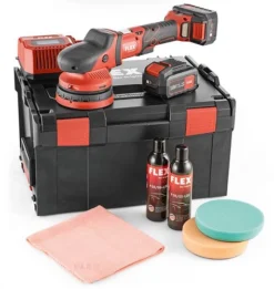 Polisseuse Excentrique 18V XFE 15 150 18.0-EC/5.0 P-Set C FLEX - 2 Batteries + Chargeur - En Coffret - 461245 6 Polisseuse Excentrique 18V XFE 15 150 18.0-EC/5.0 P-Set C FLEX - 2 Batteries + Chargeur - En Coffret - 461245 -Maxouti Magasin FLE00122 1
