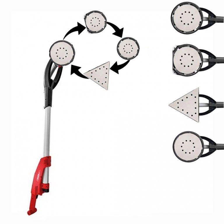 Girafe GE7 + Housse + 4 Têtes De Ponçage FLEX - 920224 3 Girafe GE7 + Housse + 4 Têtes De Ponçage FLEX - 920224