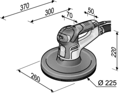 Ponceuse Handy Giraffe GCE 6-EC Kit FLEX - 504114 -Maxouti Magasin FLE00312 5