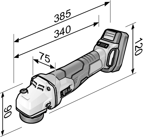 Moteur De Base Sans Fil TRINOXFLEX 18,0 V BME 18.0-EC/5.0 SET FLEX - 504505 3 Moteur De Base Sans Fil TRINOXFLEX 18,0 V BME 18.0-EC/5.0 SET FLEX - 504505