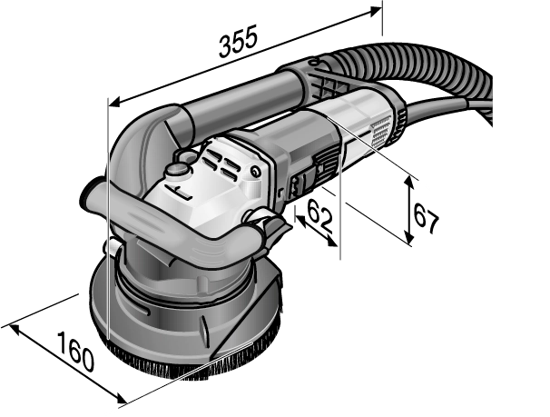 Ponceuse Fraiseuse RE 16-5 115 + Kit PKDFLEX 90 FLEX - 920330 5 Ponceuse Fraiseuse RE 16-5 115 + Kit PKDFLEX 90 FLEX - 920330 – Image 3