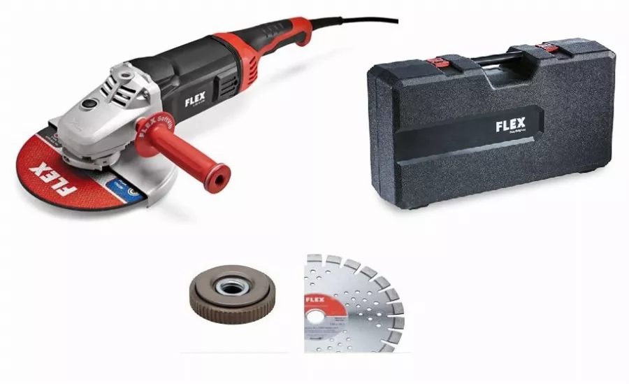 Meuleuse D'angle L 26-6 230 TK-S + Disque Diamant FLEX - 466239 3 Meuleuse D'angle L 26-6 230 TK-S + Disque Diamant FLEX - 466239