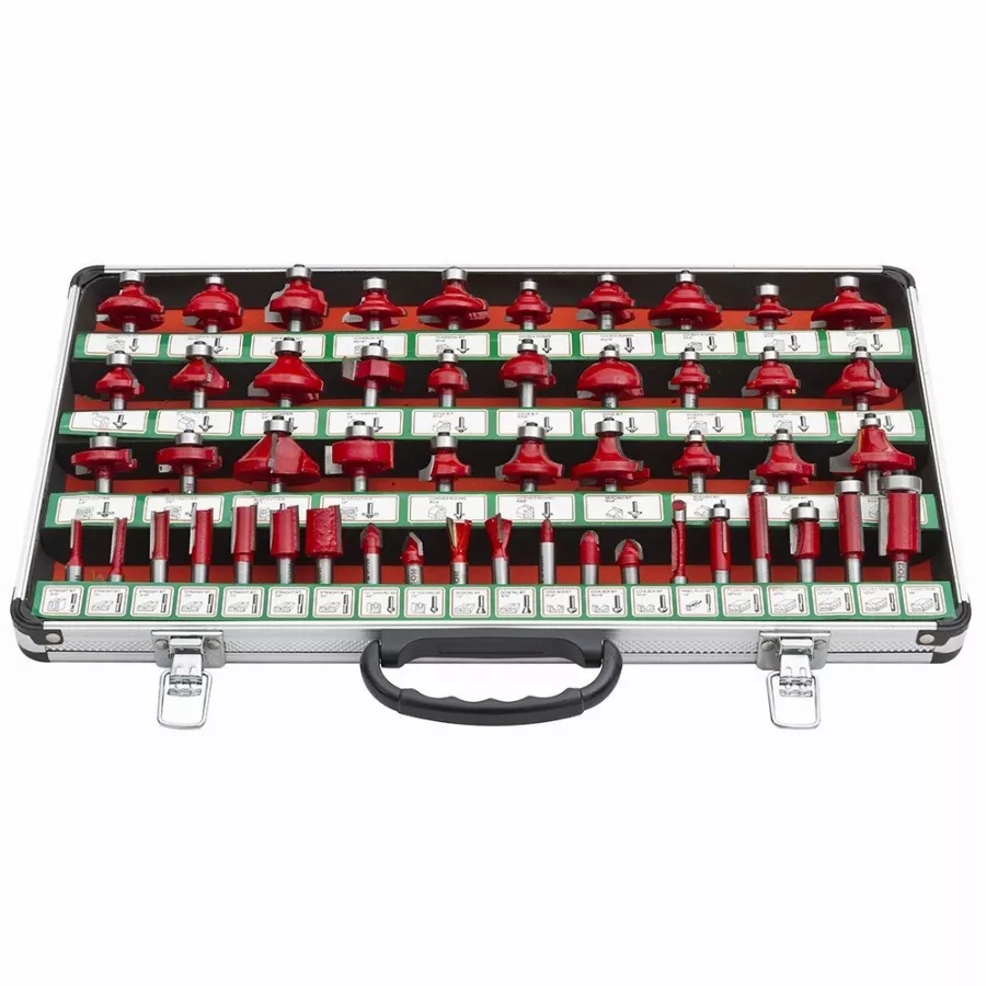 Coffret De 50 Fraises HOLZMANN Pour Défonceuse - OFS50 3 Coffret De 50 Fraises HOLZMANN Pour Défonceuse - OFS50