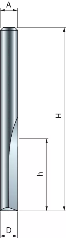 Mèche Droite à Deux Tranchants FREUD - Ø6 H16/50,8 Q6 Z2 - F03FR01440 -04-11406P 4 Mèche Droite à Deux Tranchants FREUD - Ø6 H16/50,8 Q6 Z2 - F03FR01440 -04-11406P – Image 2