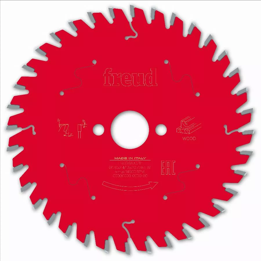 Lame Pour Scie Circulaire Portative FREUD - Ø130 2,4/1,6 AL20 Z36 BA 5° - F03FS09666 -FR03W002H 4 Lame Pour Scie Circulaire Portative FREUD - Ø130 2,4/1,6 AL20 Z36 BA 5° - F03FS09666 -FR03W002H – Image 2